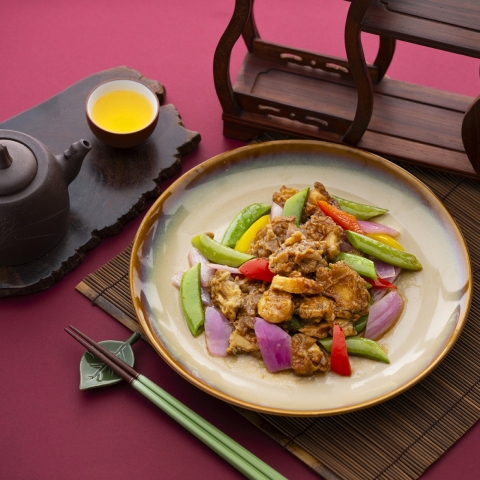 醬炒鮮鮑干貝-2