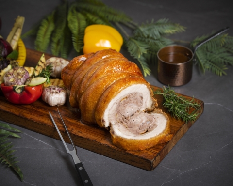 羅馬脆皮豬肉捲