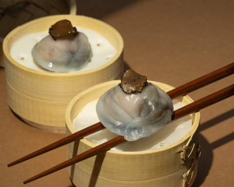 松露松葉蟹鉗餃