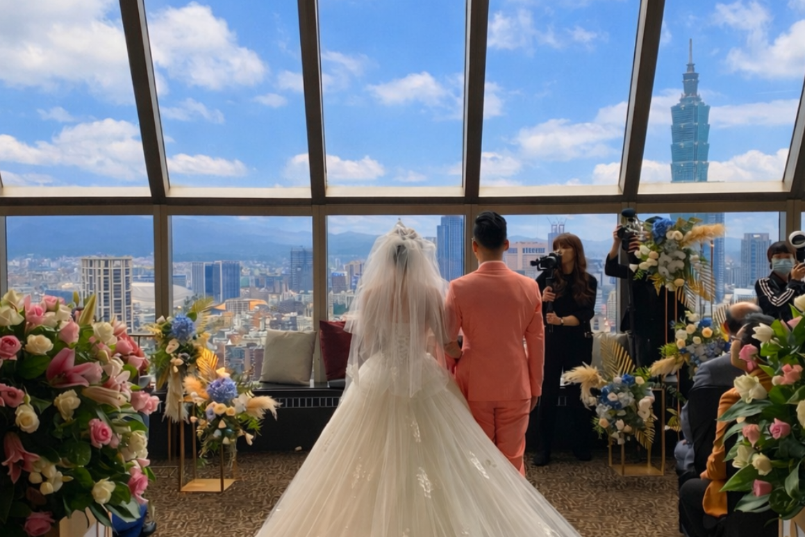 台北遠東馬可波羅酒廊高空婚禮